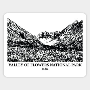 Valley of Flowers National Park - India Magnet